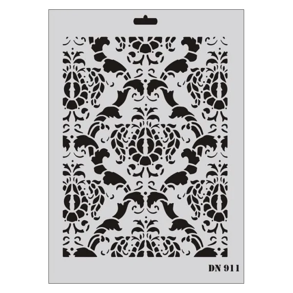 Rich Dantel Seri DN-911 Stencil 35x25 cm - Görsel 2