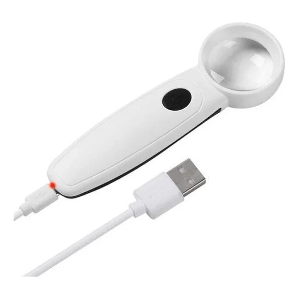 Powermaster USB LED Işıklı Büyüteç - Çok Renkli - Görsel 4