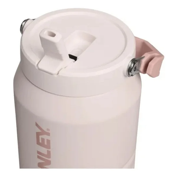 Stanley The Iceflow Flip Straw Jug Pembe 1.9 lt Pipetli Termos - Görsel 6