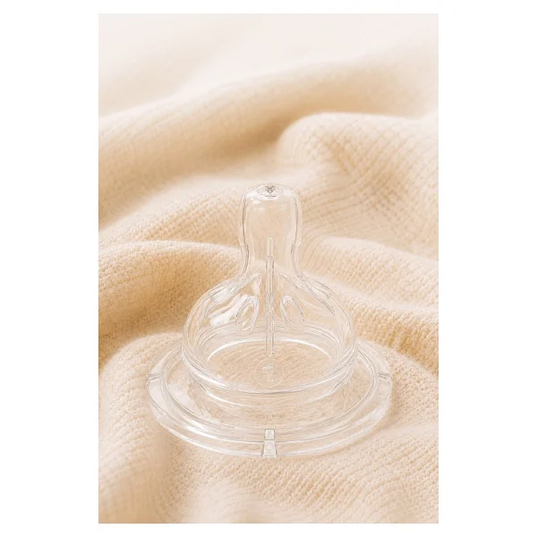 Wee Baby 853 Klasik Plus Geniş Ağızlı No:2 6-18 Ay Normal Akış Biberon Emziği - Görsel 2