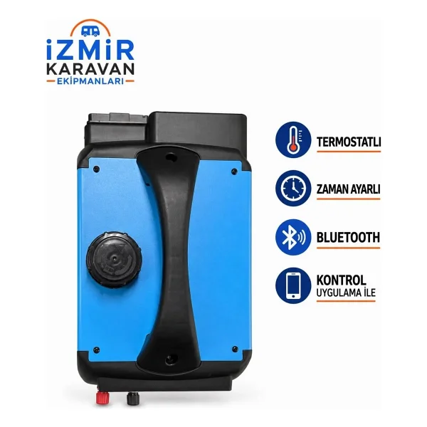 Titanium Çanta Tipi Webasto Dizel Isıtıcı Taşınabilir Bluetooth,lu 12/24/220 Volt - Görsel 3