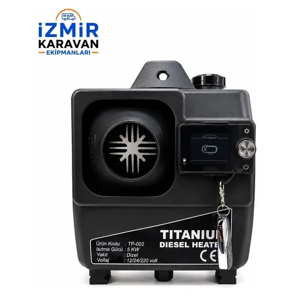 Titanium Çanta Tipi Webasto Dizel Isıtıcı Taşınabilir Bluetooth,lu 12/24/220 Volt - Görsel 4
