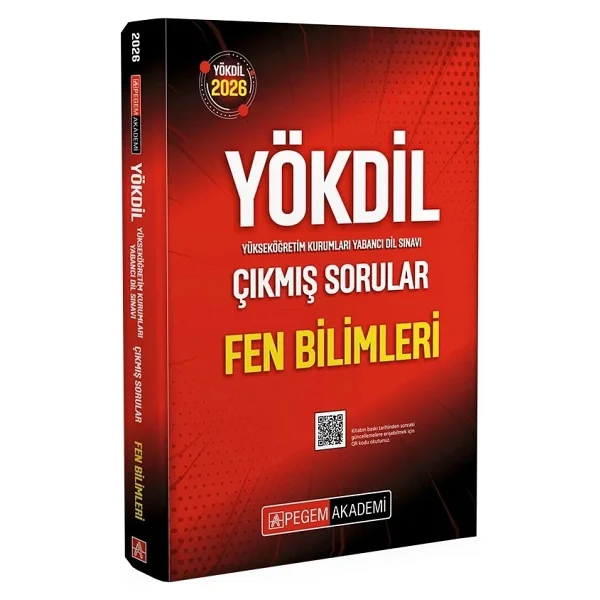 Pegem Yayınları 2026 YÖKDİL Fen Bilimleri Çıkmış Sorular - Görsel 2