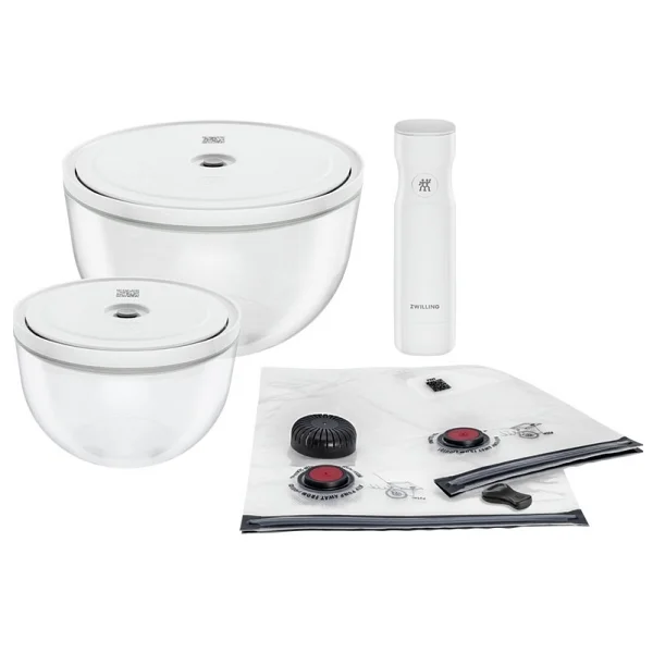 Zwilling Fresh & Save Bowls M/L Vakumlu 9 Parça Cam Başlangıç Seti - Görsel 2