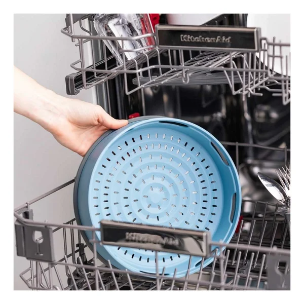 GreenPan Steamy Mavi 24 cm Buharda Pişirici - Görsel 6