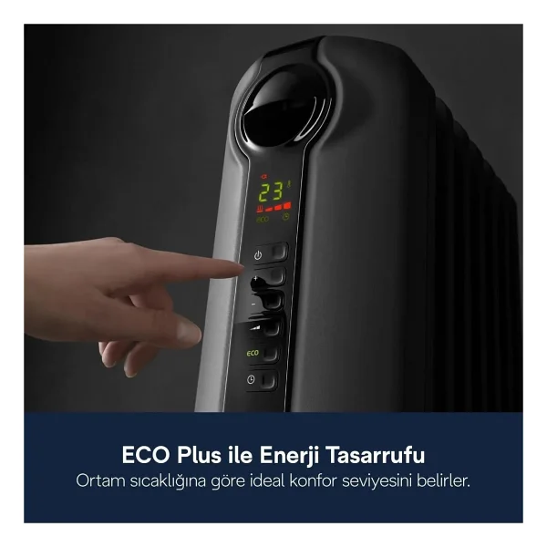 Delonghi Radia S TRRS0715E.G 1500 W Yağlı Radyatör - Görsel 6