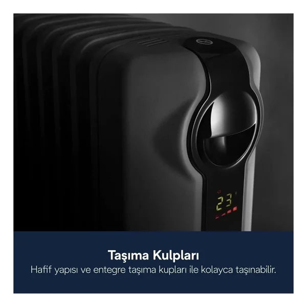 Delonghi Radia S TRRS0715E.G 1500 W Yağlı Radyatör - Görsel 7