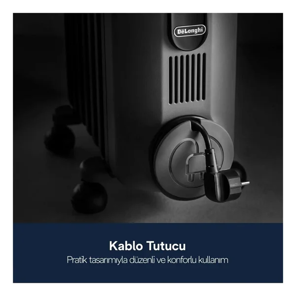 Delonghi Radia S TRRS0715E.G 1500 W Yağlı Radyatör - Görsel 8