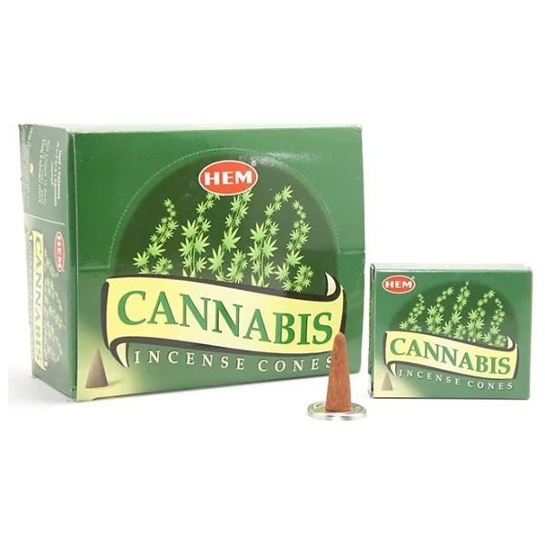 Cannabis Aromalı Konik Tütsü - Görsel 2