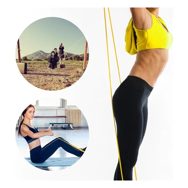 Direnç Bandı, Training Band, Sarı, 3-7 kg - Görsel 6