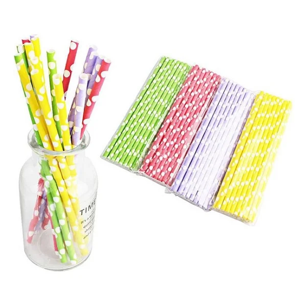 Kağıt Pipet 24'Lü - Görsel 2