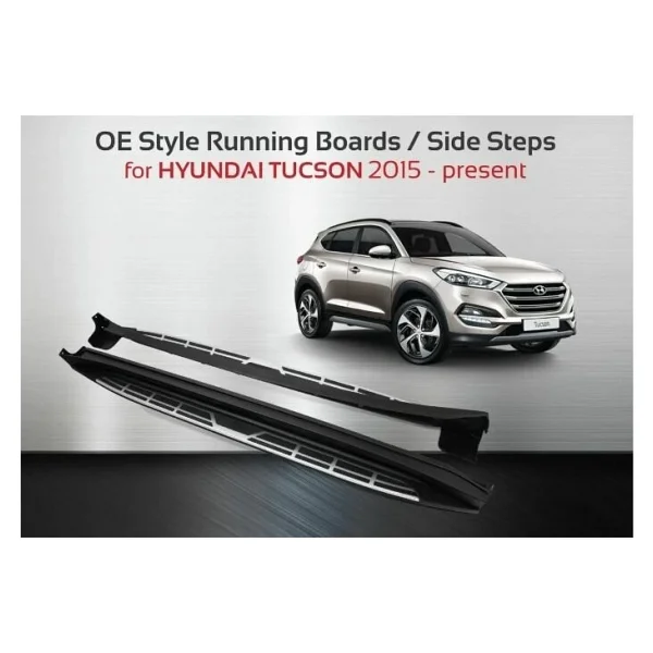 Hyundai Tucson Yan Basamak Koruma Range Model 2015+ Oem Tip - Görsel 2
