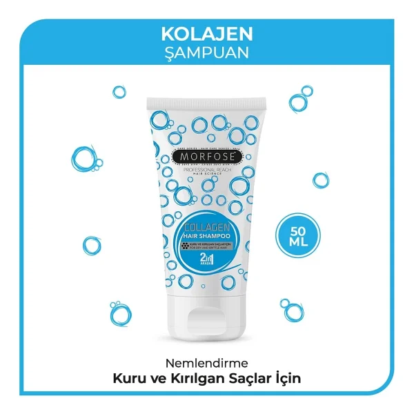 Morfose Kolajen 2'si 1 Arada 50 ml Şampuan - Görsel 2