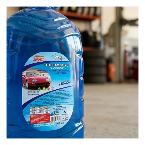 Autokit -21 Derece 5 lt Antifrizli Oto Cam Suyu - Görsel 9