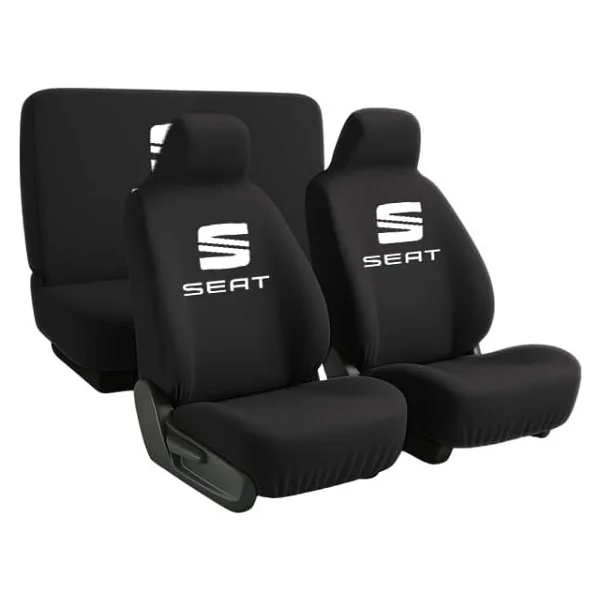 Kusursuz Oturan Seat Alhambra İle Uyumlu Oto Koltuk Kilifi İle Konforu Dorukta Yasayin Siyah - Görsel 2