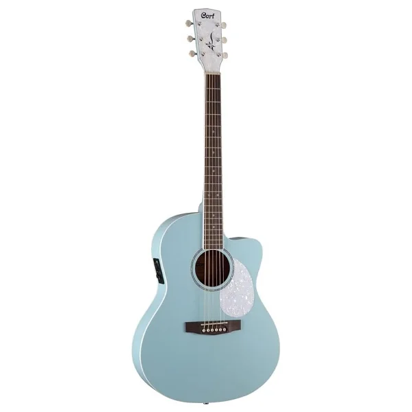 Cort JADE SKOP Gökyüzü Mavisi Akustik Gitar - Görsel 7