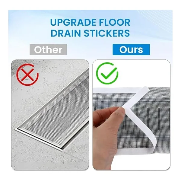 Mutfak Lavabo Duşakabin Küvet Süzgeci Saç Toplayıcı Banyo Gider Tıkanma Önleyici Elek Kesilebilir Pvc File, Herhangi Bir Uzunlukta Kendin Yap Kullan At Duş Tahliyesi Kapak Süzgeci 4 Metre - Görsel 3