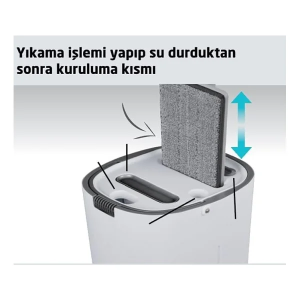 Vip Ahmet Vip Set Akıllı Mop%100 Temiz Su - Görsel 6