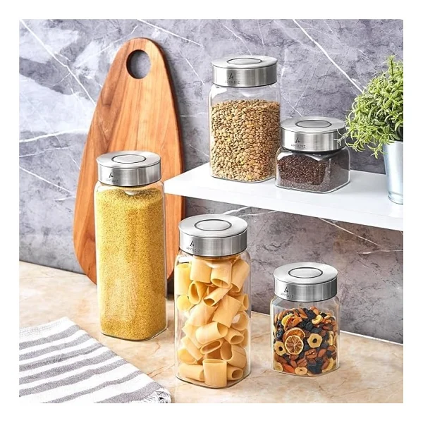 Aryıldız Timeless Square 1000 ml Kavanoz - Görsel 2