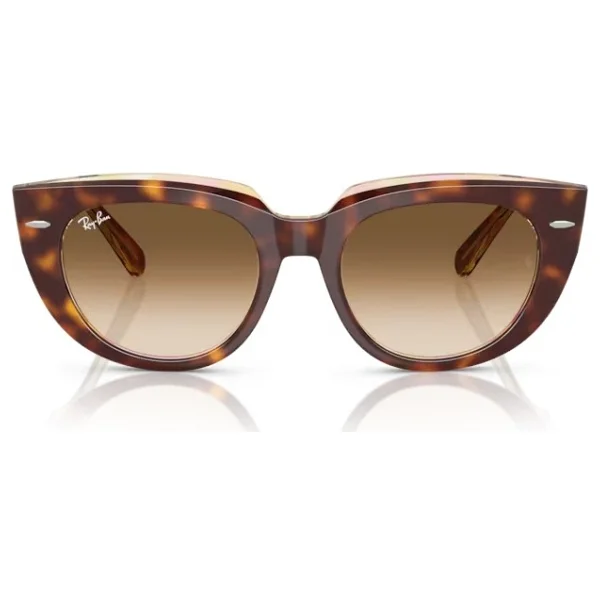 Ray-Ban Doreen 2286 141451 Light Havana-Brown Kadın Güneş Gözlüğü - Görsel 3