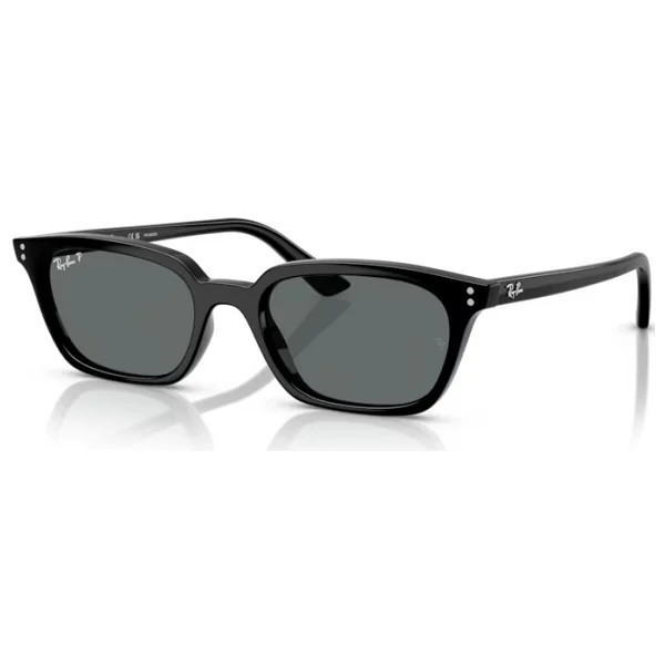 Ray-Ban Zaya 4456 667781 Black-Dark Grey Polarize Güneş Gözlüğü - Görsel 7