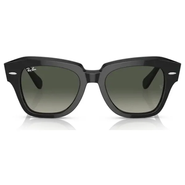 Ray-Ban State Street 2186 901/71 Black-Grey Güneş Gözlüğü - Görsel 3
