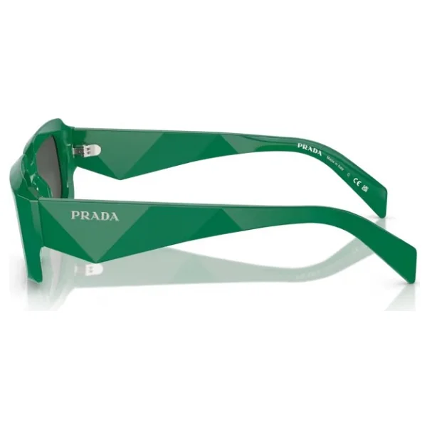 Prada PR 27ZS 11L08Z Green-Dark Grey Erkek Güneş Gözlüğü - Görsel 3