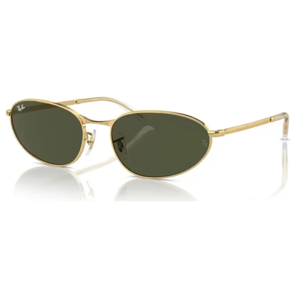 Ray-Ban 3734 001/31 Arista Gold-Green Güneş Gözlüğü - Görsel 3