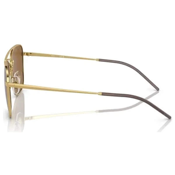 Ray-Ban 3588 925083 Gold-Dark Brown Polarize Erkek Güneş Gözlüğü - Görsel 2