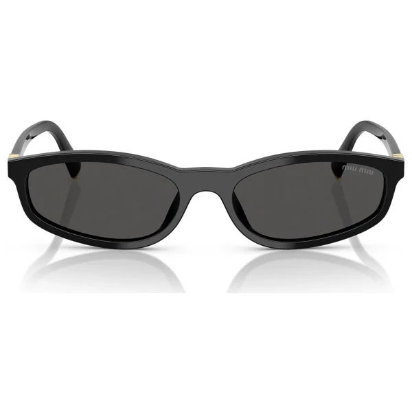 Miu Miu Regard A06S 16K08Z Black-Dark Grey Kadın Güneş Gözlüğü - Görsel 3