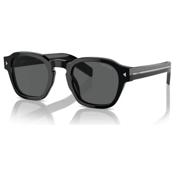 Prada PR A16S 16K731 Black-Dark Grey Erkek Güneş Gözlüğü - Görsel 4