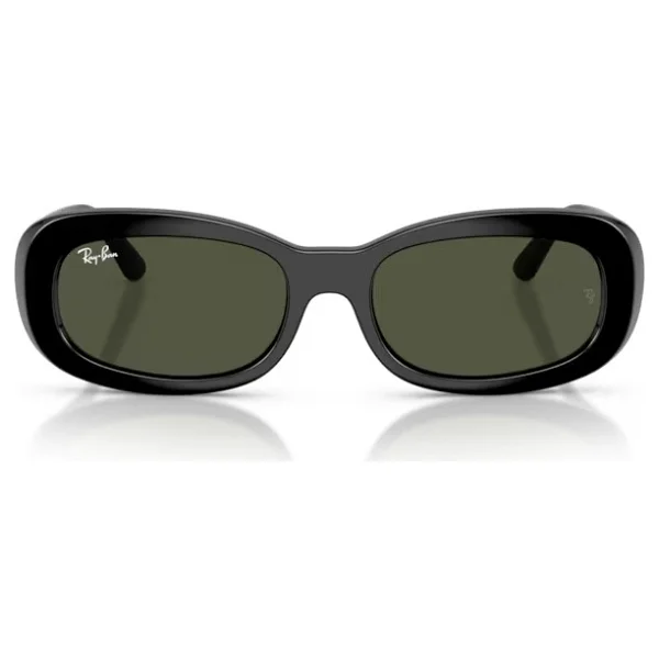 Ray-Ban 2221 901/31 Black-Green Kadın Güneş Gözlüğü - Görsel 4