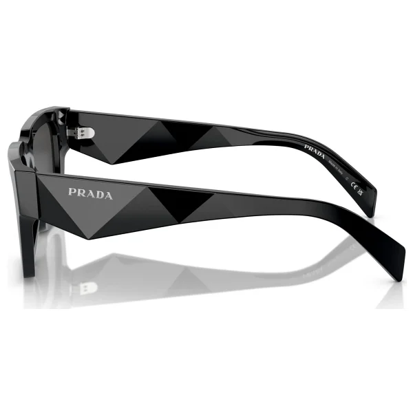Prada PR A06S 16K08Z Black-Dark Grey Erkek Güneş Gözlüğü - Görsel 2