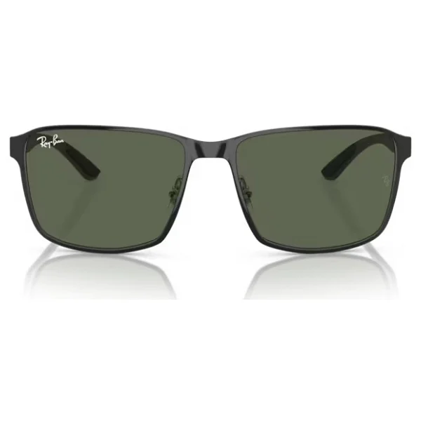 Ray-Ban 3721 914471 Black/Silver-Dark Green Güneş Gözlüğü - Görsel 3