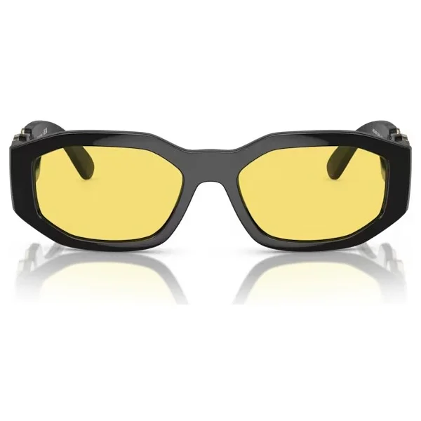 Versace Medusa Biggie VE4361 GB185 Black-Yellow Güneş Gözlüğü - Görsel 3