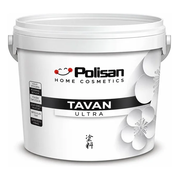 Polisan Natura 10 kg Ultra Beyaz Tavan Boyası - Görsel 5
