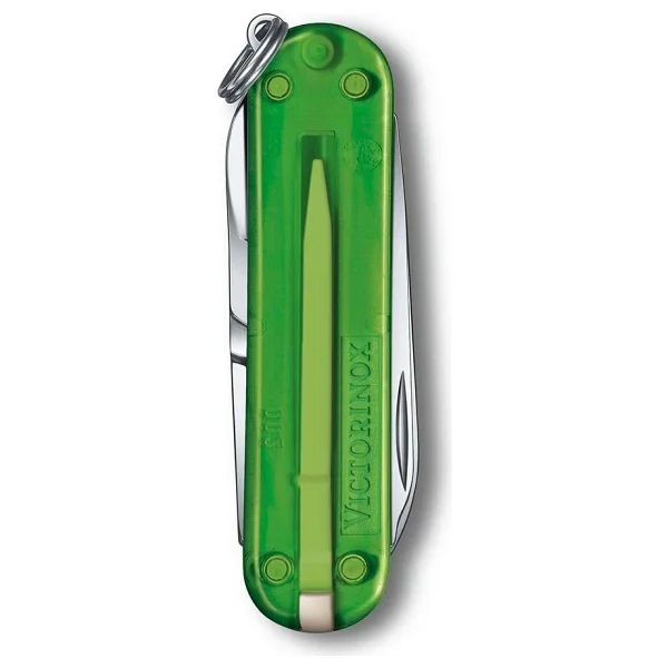 Victorinox Classic SD Transparent 0.6223.T41G Yeşil 7 Fonksiyonlu Çok Amaçlı Çakı - Görsel 3