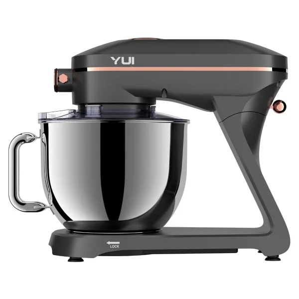 Yui Easy Chef M129 1800 W 7 lt Mat Gri Rose Gold Stand Mikser - Görsel 4