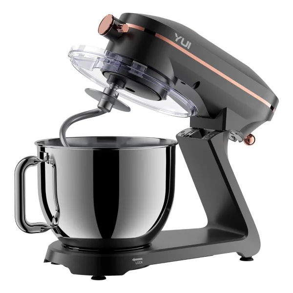 Yui Easy Chef M129 1800 W 7 lt Mat Gri Rose Gold Stand Mikser - Görsel 5