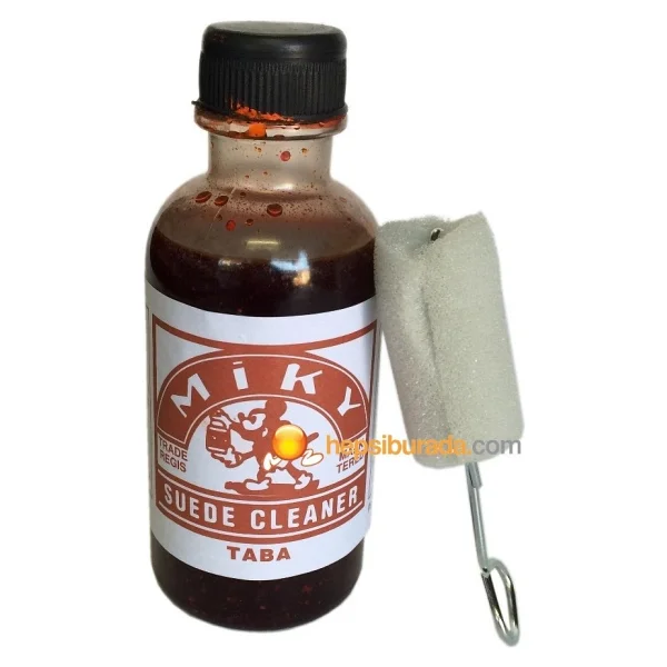 MİKY Süet Likit Bordo Ayakkabı Boyası 100ml - Görsel 6