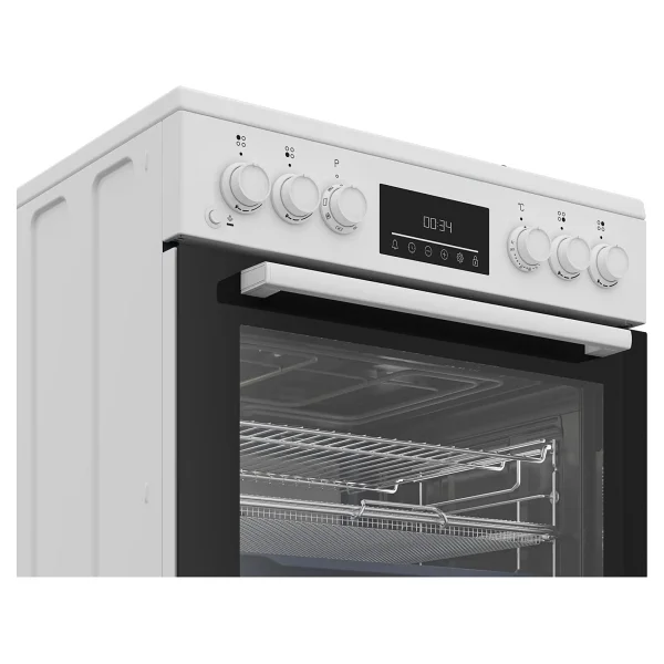 Beko BFM 410-1 EBB Beyaz Ocaklı Fırın - Görsel 2