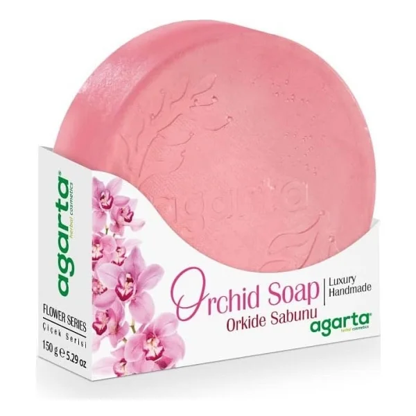 Agarta Çiçek Serisi Doğal Orkide Sabunu 150 gr - Görsel 2
