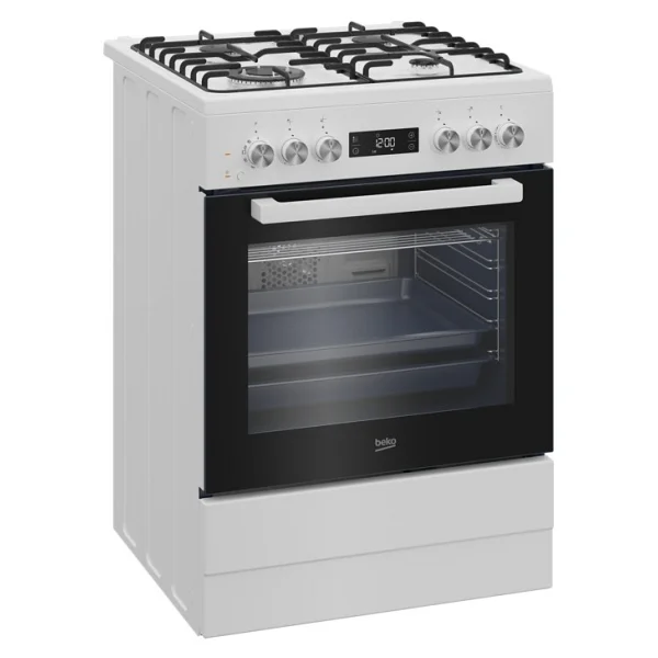 Beko BFM 410 EBB Beyaz Ocaklı Fırın - Görsel 2