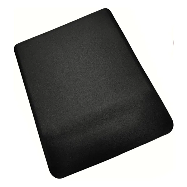 usin Bileklikli Desenli Bilek Destekli Kaymaz Taban Bilgisayar Notebook Mouse Pad (Siyah Düz) - Görsel 2