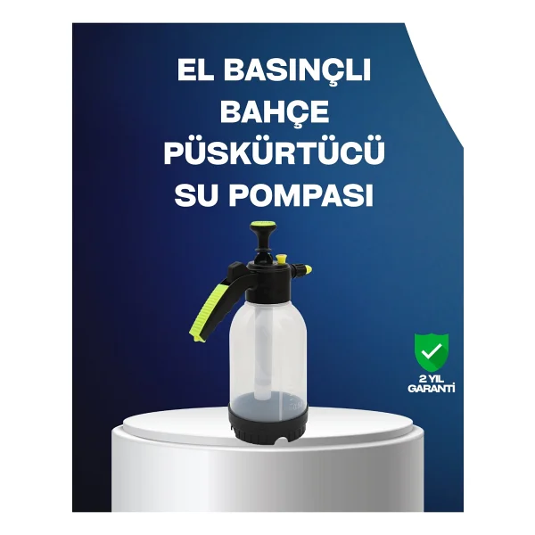 Ayarlanabilir Nozullu Basınçlı Köpük Pompası Araba Yıkama 2l Kapasiteli ( Lisinya ) - Görsel 6