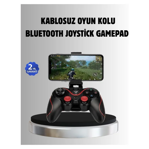 Bluetooth Kablosuz Gamepad Tv Pc Telefon Uyumluluğu Kolay Bağlantılı ( Lisinya ) - Görsel 6
