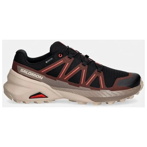 Salomon Speedcross Peak Gore-Tex L49219900 Siyah-Kırmızı Erkek Koşu Ayakkabısı - Görsel 6