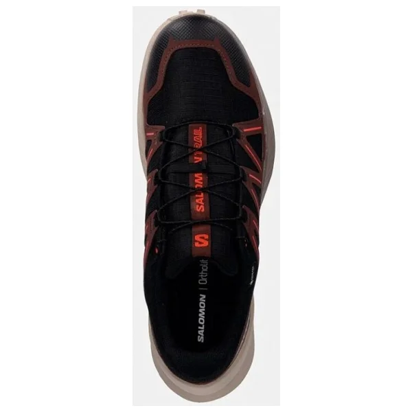 Salomon Speedcross Peak Gore-Tex L49219900 Siyah-Kırmızı Erkek Koşu Ayakkabısı - Görsel 4