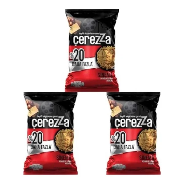 Çerezza Sinema Peynir & Soğan Aromalı 117 gr Süper Boy Cips - Görsel 4