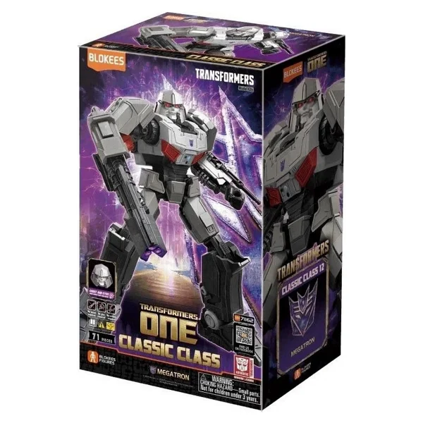 Blokees Transformers One Classic Class 12 Megatron Işıklı Figür - Görsel 9
